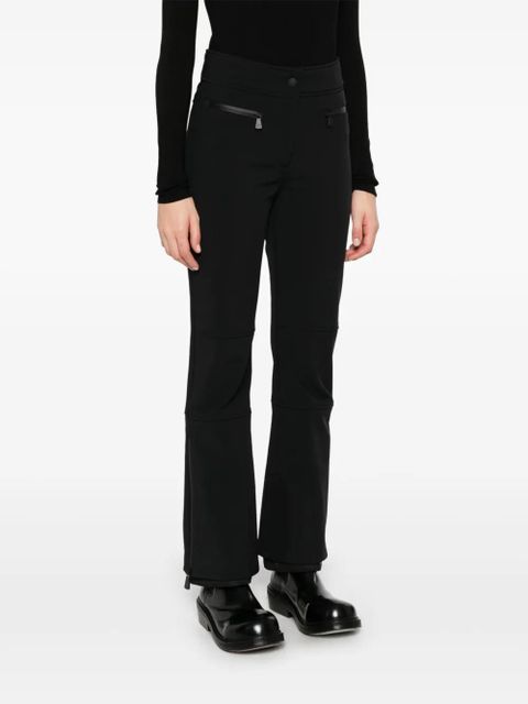 Moncler Grenoble logo-patch ski trousers - Black