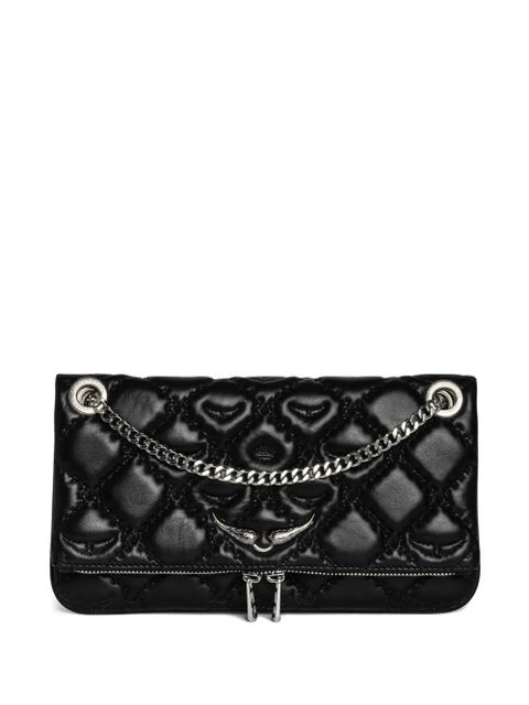 Zadig&Voltaire Rock II quilted-effect chain-strap satchel - Black - zdjęcie produktu nr 1