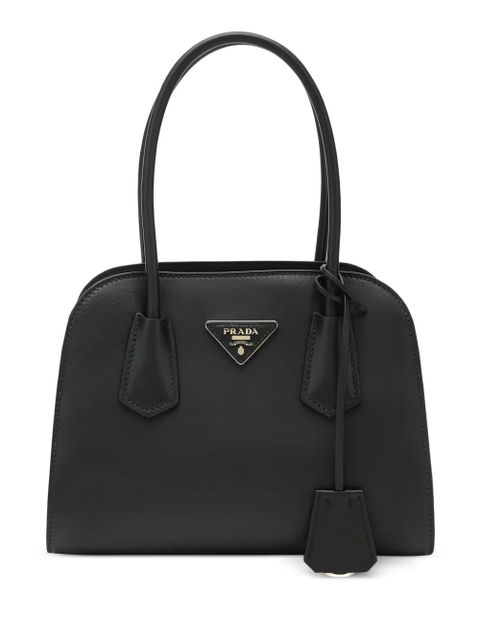 Prada triangle-logo tote bag - Black - zdjęcie produktu nr 1
