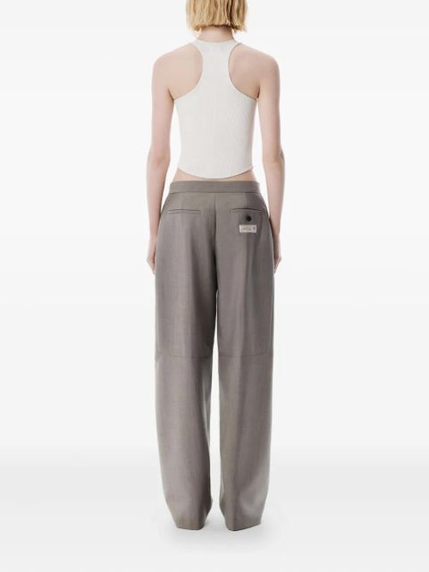 Alexander Wang mid-rise trousers - Grey