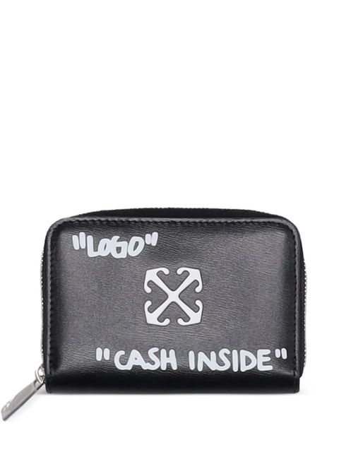 Off-White Jitney zip coin purse - Black - zdjęcie produktu nr 1