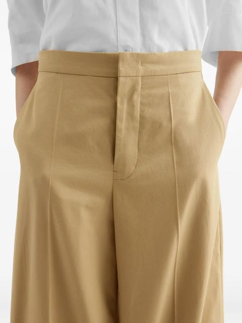 Jil Sander pressed-crease trousers - Neutrals
