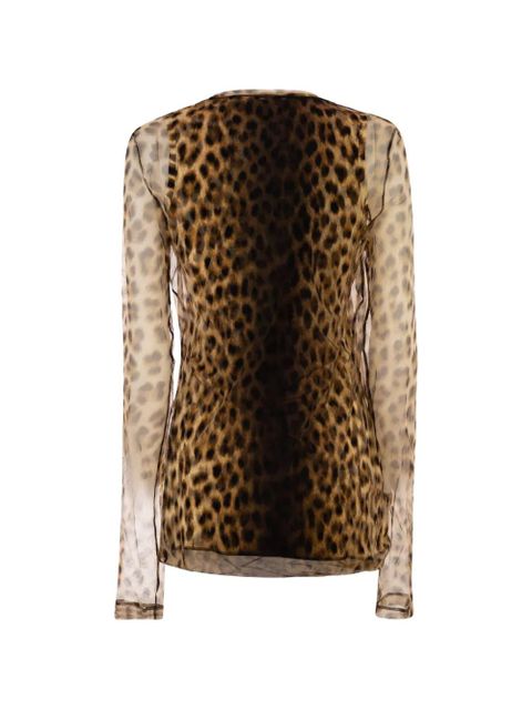 Sportmax Zebu animal-print top - Neutrals - zdjęcie produktu nr 2