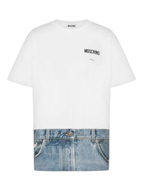 Moschino logo-print T-shirt - White - zdjęcie produktu nr 1