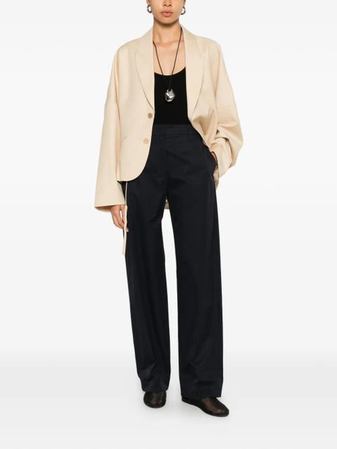 Jil Sander straight-leg trousers - Blue - zdjęcie produktu nr 2