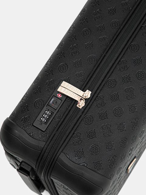 Guess walizka WILDER SMALL kolor czarny TWDP74 52983 - zdjęcie produktu nr 2