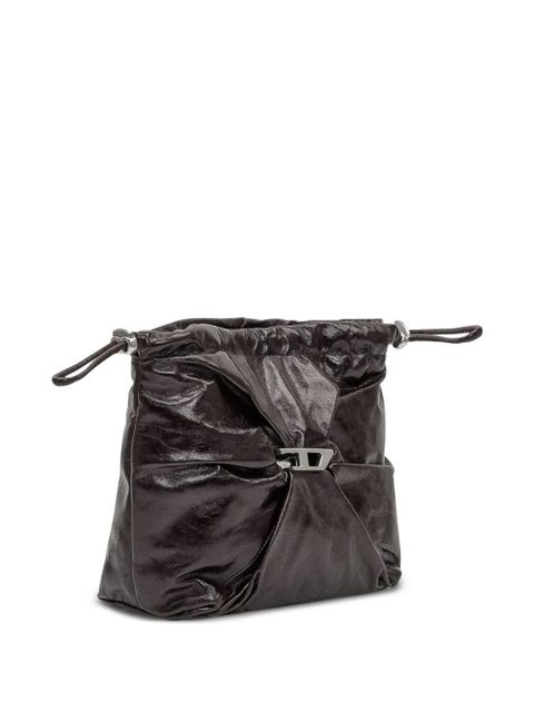 Diesel Scrunch-D bucket bag - Black