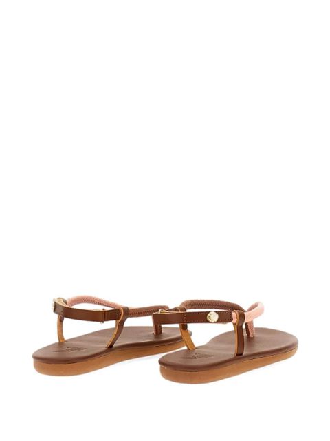 Ancient Greek Sandals braided strap sandals - Brown