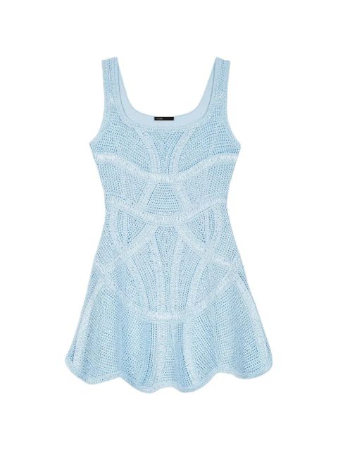 Maje crochet day dress - Blue - zdjęcie produktu nr 1
