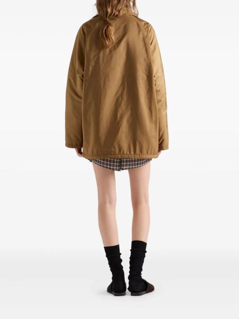Prada raglan-sleeve jacket - Brown