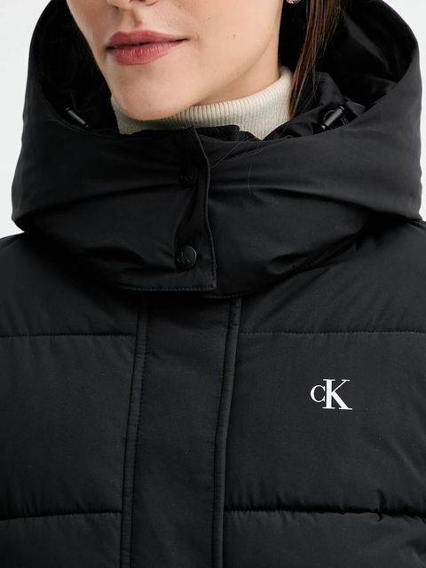 Calvin Klein Jeans kurtka kolor czarny zimowa LV047D513G