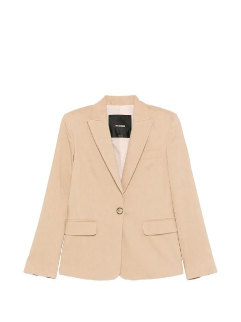 PINKO button flax blazer - Neutrals - zdjęcie produktu nr 1