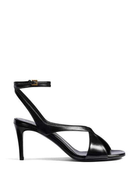 KHAITE Liria ankle strap sandals - Black - zdjęcie produktu nr 1