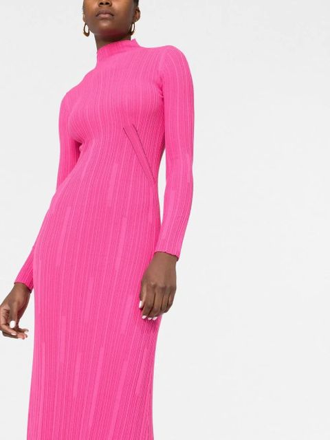 Jacquemus Lenzuolo pleated long dress - Pink