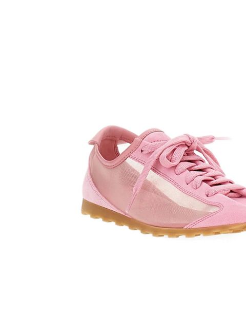 Jacquemus TheTennis mesh-panelled suede sneakers - White