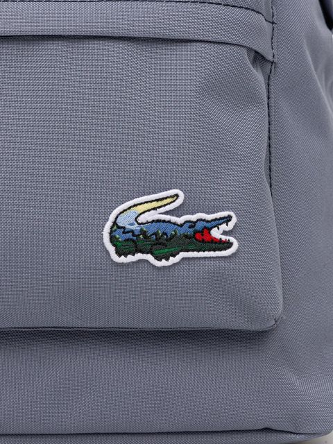 Lacoste plecak kolor niebieski duży gładki NU5142HN