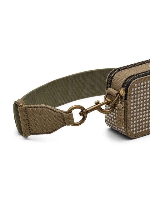 Marc Jacobs The Crystal Canvas Snapshot camera bag - Green