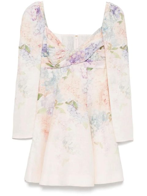 ZIMMERMANN Dawning mini dress - Pink - zdjęcie produktu nr 1