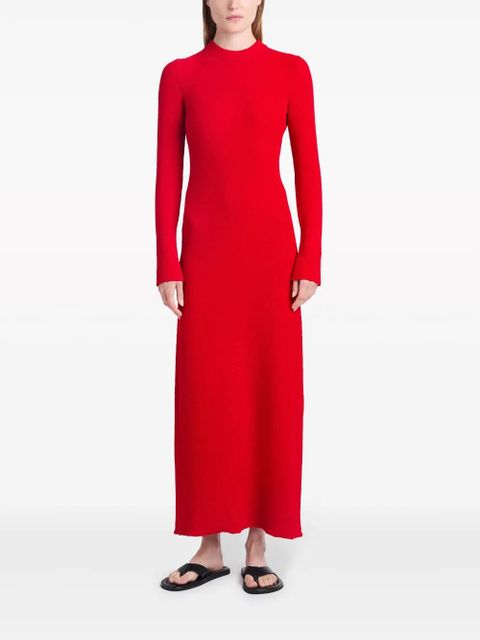 Proenza Schouler Lara knit maxi dress - Red - zdjęcie produktu nr 2