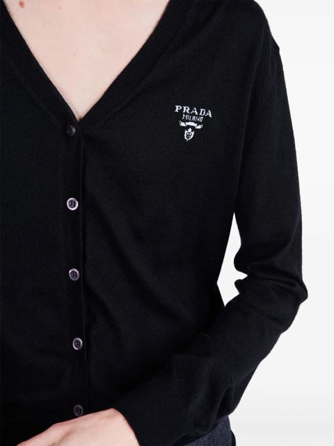 Prada cashmere cardigan - Black