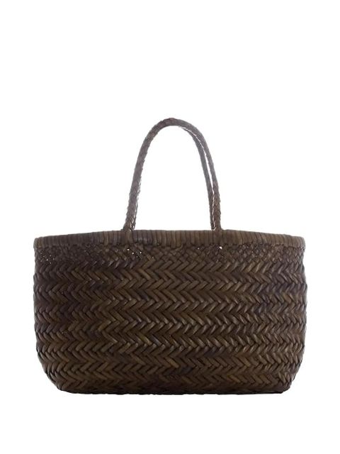 DRAGON DIFFUSION woven pendant tote bag - Green - zdjęcie produktu nr 1