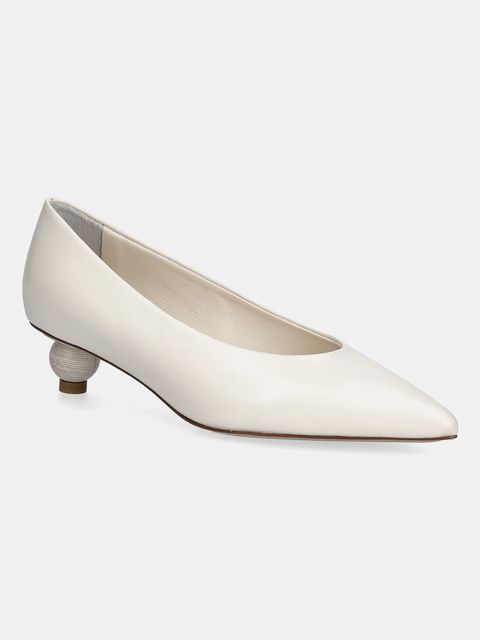 Weekend Max Mara czółenka skórzane Wkabacini - zdjęcie produktu nr 1