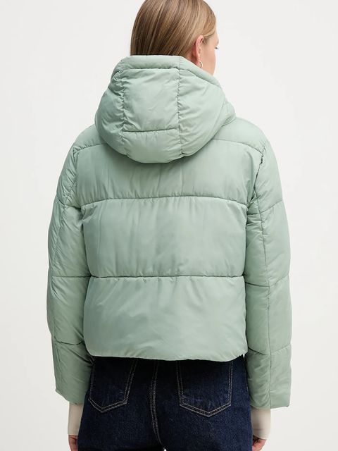 Geox kurtka SPHERICA kolor turkusowy zimowa W5628J T3273