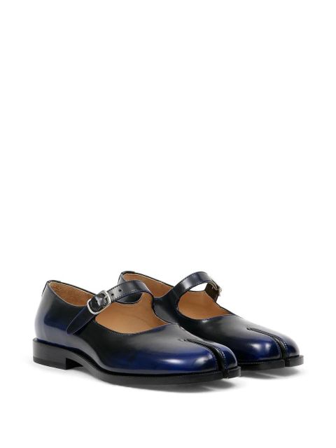 Maison Margiela Tabi Mary Jane leather loafers - Blue - zdjęcie produktu nr 2