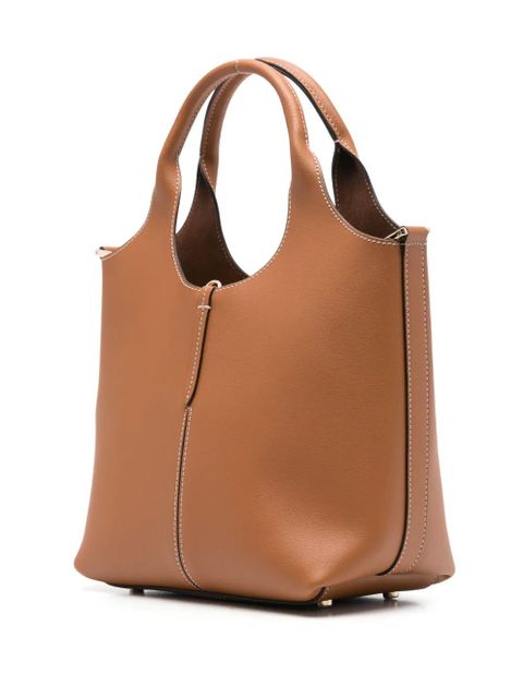 Tod's mini leather tote bag - Brown