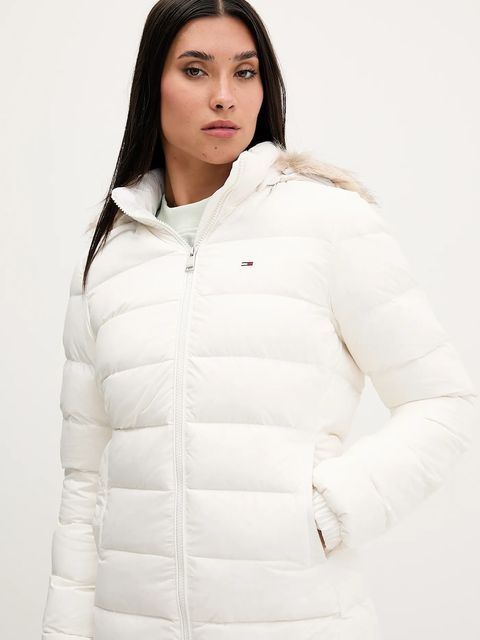 Tommy Jeans kurtka puchowa damska kolor biały DW0DW18864 - zdjęcie produktu nr 2