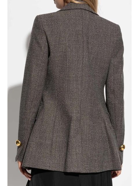 AMI Paris single-breasted blazer - Brown