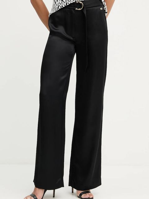 Marciano by Guess spodnie IVA damskie kolor czarny szerokie high waist 5YGB17 7350A - zdjęcie produktu nr 1