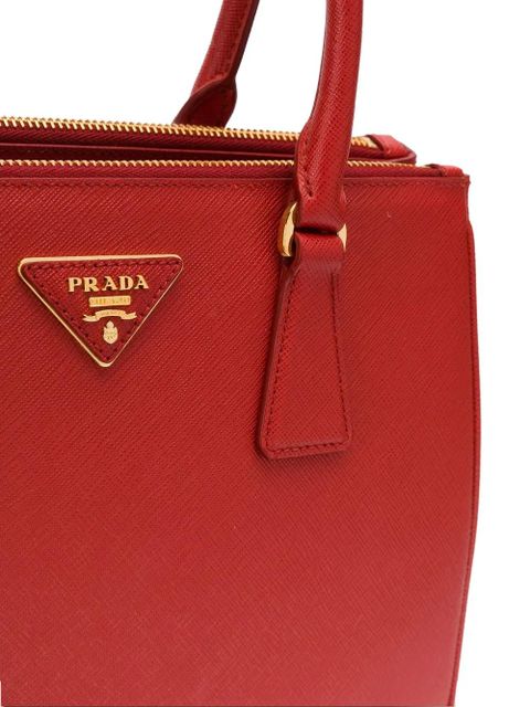 Prada mini Galleria tote bag - Red
