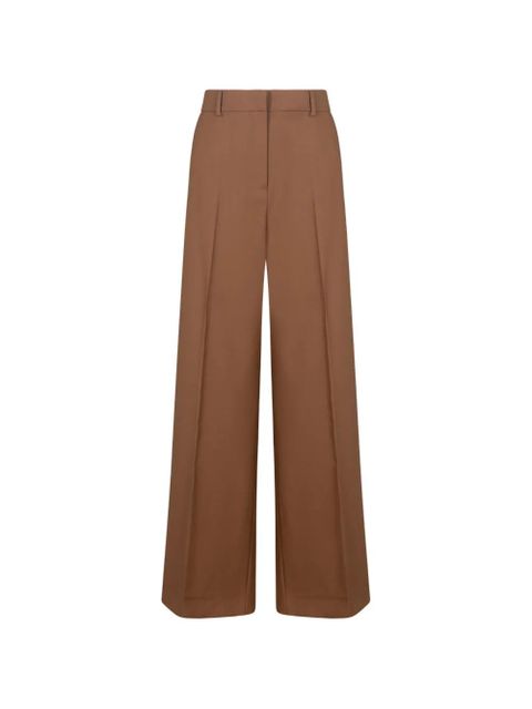 Weekend Max Mara wide-leg trousers - Brown - zdjęcie produktu nr 1
