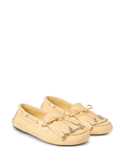 Jimmy Choo Manon tassel-detail loafers - Yellow - zdjęcie produktu nr 2