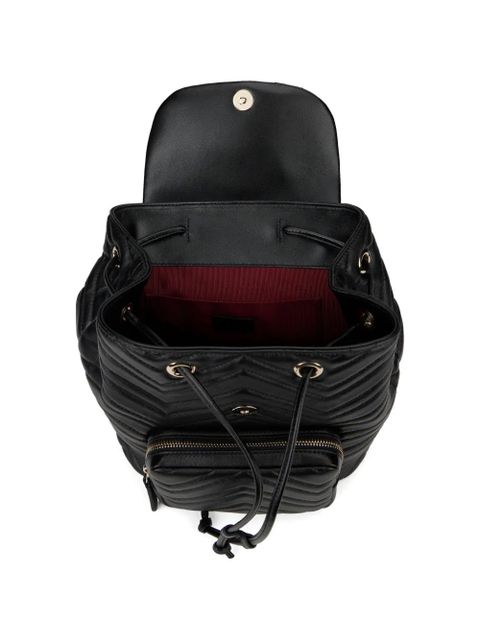 Gucci chevron quilted backpack - Black