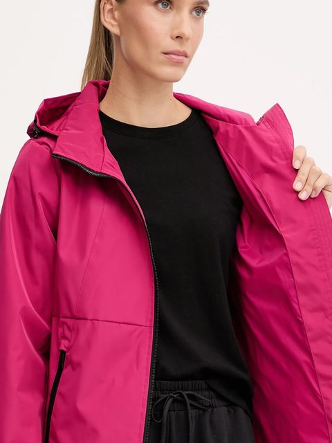 Dkny kurtka kolor różowy przejściowa DP5J9488