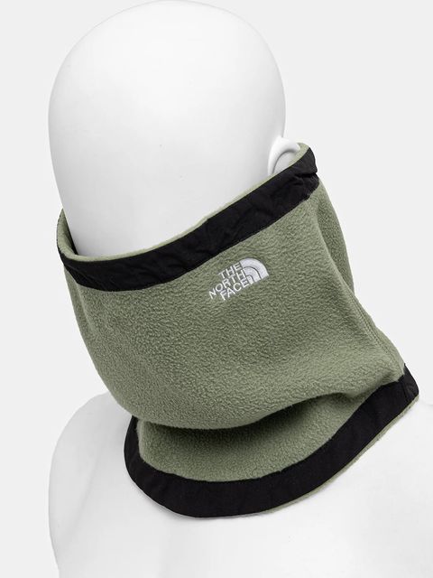 The North Face komin Denali kolor zielony gładki NF0A8884BO91 - zdjęcie produktu nr 2