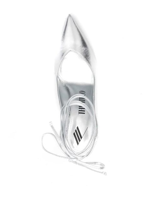 The Attico Venus 120mm pumps - Silver