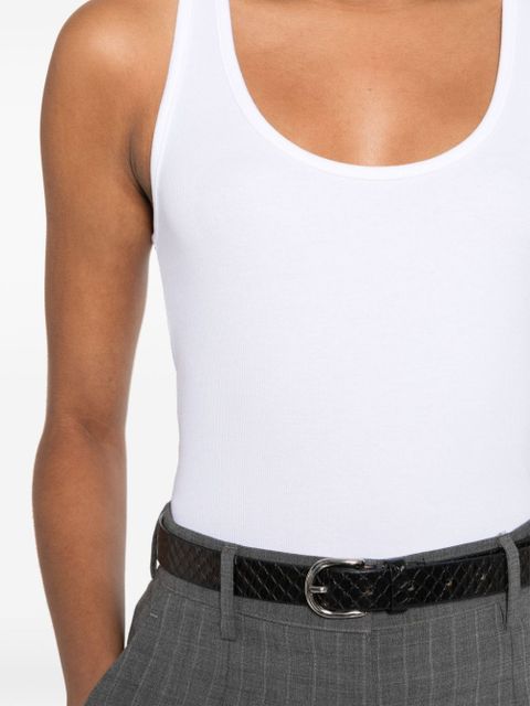 TOTEME ribbed tank top - White