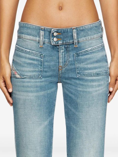 Diesel D-hush 09m58 bootcut jeans - Blue