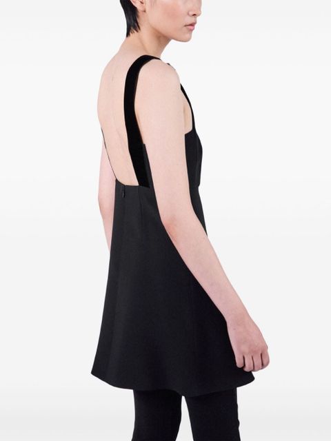Prada cady mini dress - Black
