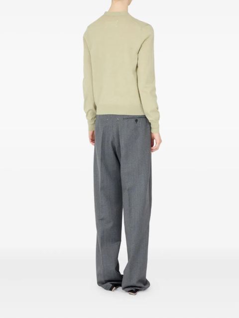 Maison Margiela wool cardigan - Green