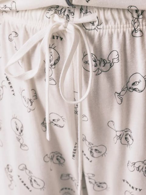 women'secret piżama bawełniana damska kolor beżowy bawełniana 3132137