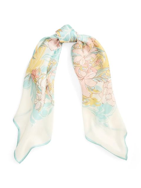 Lauren Ralph Lauren chusta damska jedwabna - zdjęcie produktu nr 2