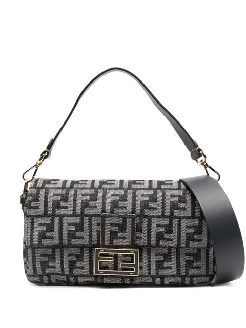 FENDI Baguette logo tote bag - Black - zdjęcie produktu nr 1