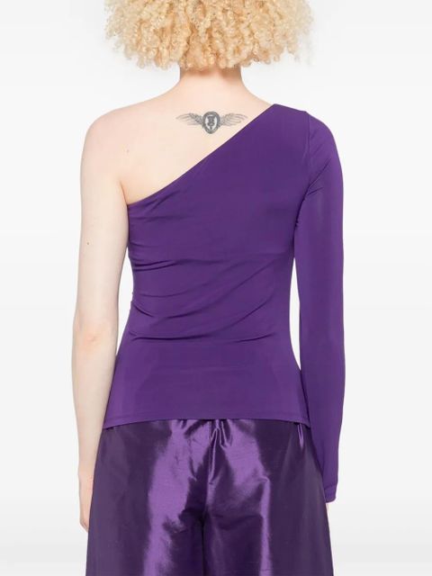 Max Mara one-shoulder top - Purple