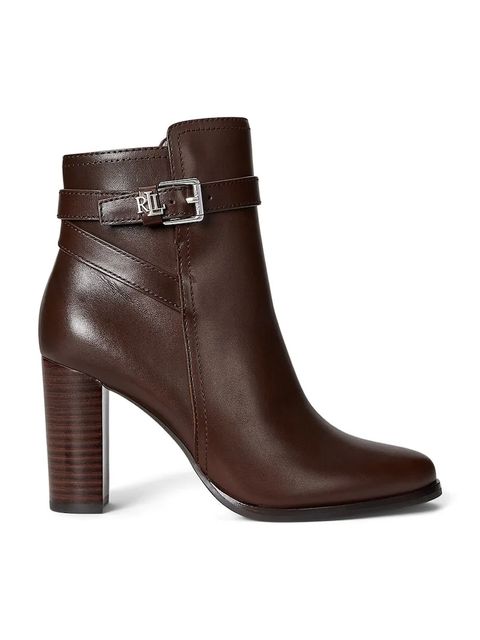 Lauren Ralph Lauren botki skórzane Brke Bt Hl 2 - zdjęcie produktu nr 2