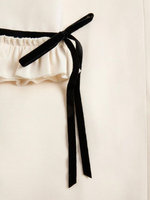 Valentino Garavani Crepe Couture mini dress - Neutrals