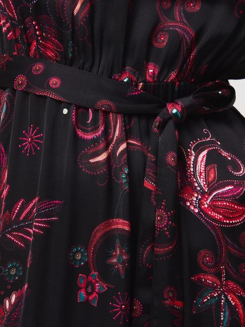 Medicine sukienka kolor multicolor midi rozkloszowana